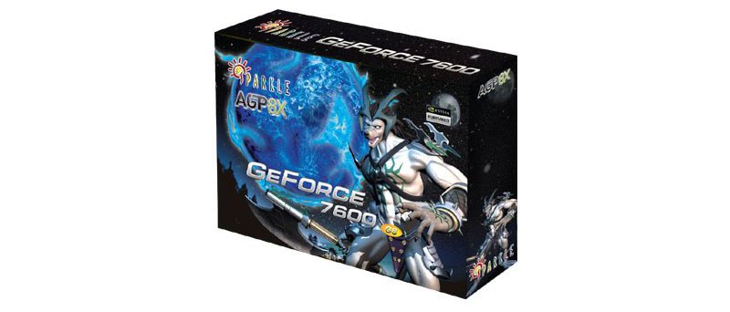 Sparkle GeForce 7600 GS AGP , krabice