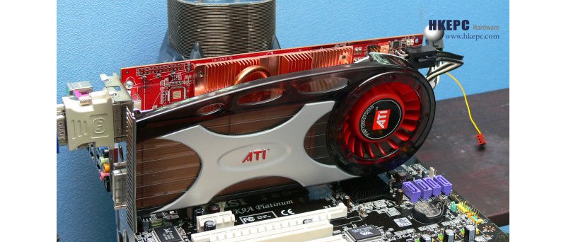 ATI Radeon X1950 XTX s finálním chladičem