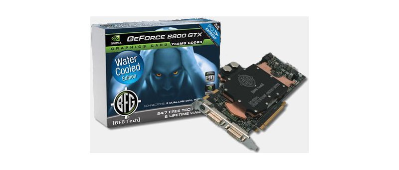BFG GeForce 8800 GTX Water Cooled Edition