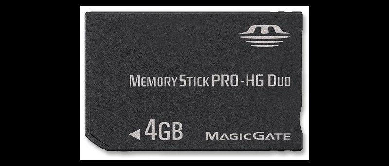 4GB Memory Stick PRO-HG