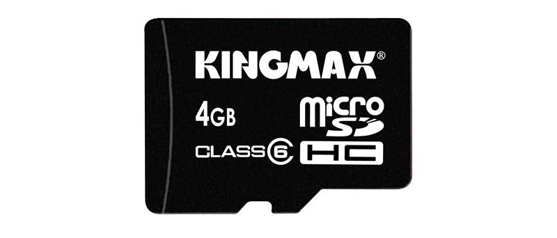 4GB microSDHC Kingmax