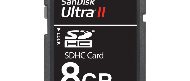 8GB SanDisk Ultra II SDHC