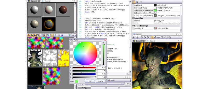 nVidia FX Composer 2