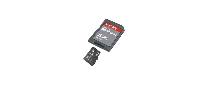 SanDisk 2GB microSD Premier Line