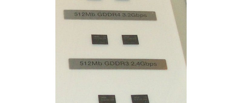 Samsung GDDR3 a GDDR4 paměti