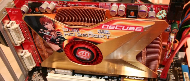 duální GeCube Radeon HD 2600 XT Gemini