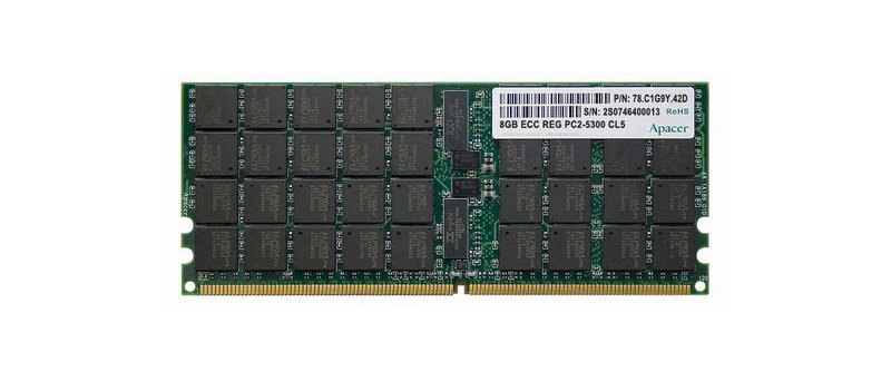 Apacer 8GB DDR2-667 ECC Registered DIMM