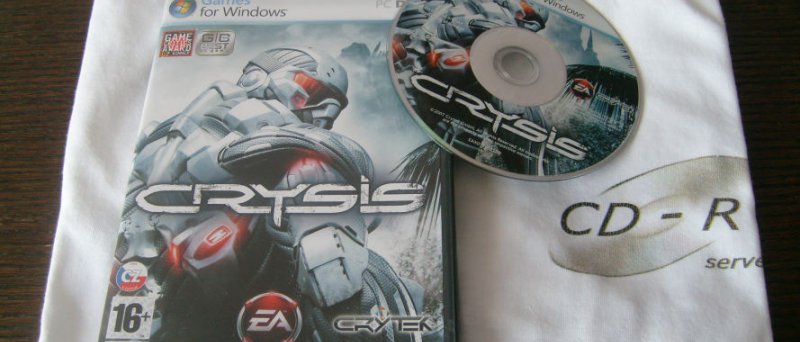 Crysis + tričko CD-R Serveru ;-)