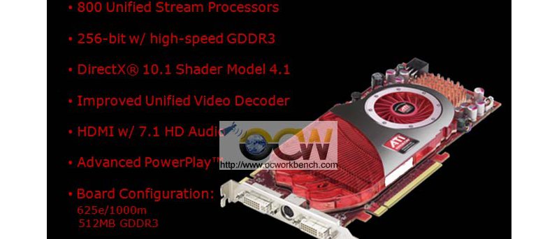 ATI Radeon HD 4850 - slajd z prezentace