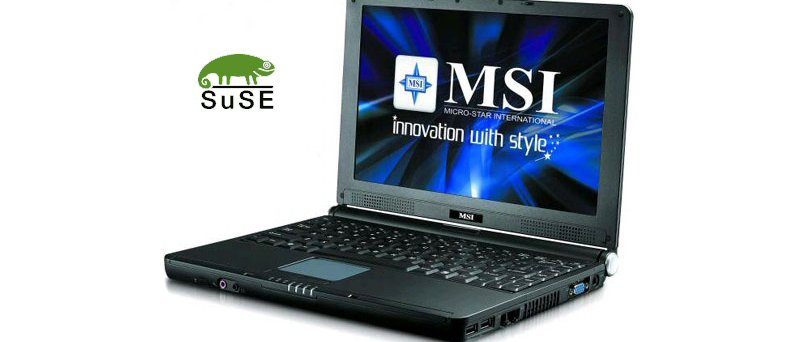 MSI Wind se SUSE