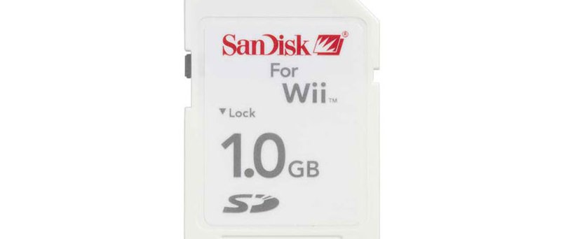 SanDisk 1GB SD "pro Wii"
