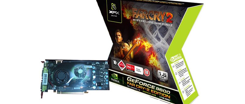 XFX GeForce 9600 GSO s Far Cry 2 a 1,5GB paměti