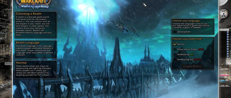 Wine World of Warcraft: Wrath of the Lich King