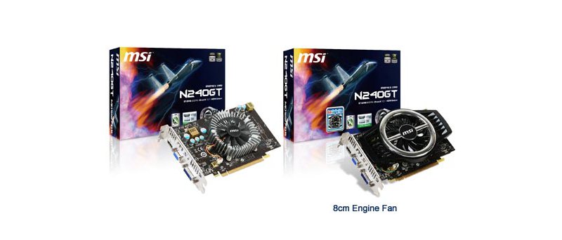 MSI GeForce GT 240