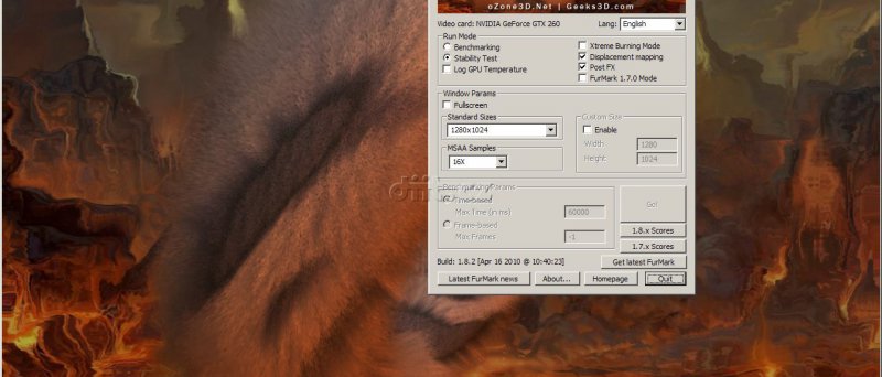 FurMark 1.8.2