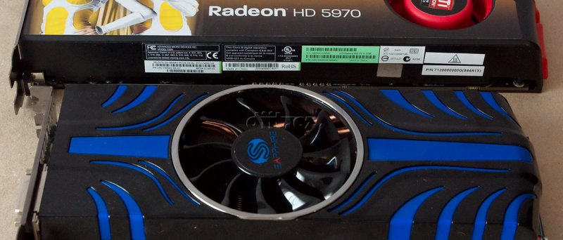 Sapphire Radeon HD 5850 TOXIC + HD 5970 OC