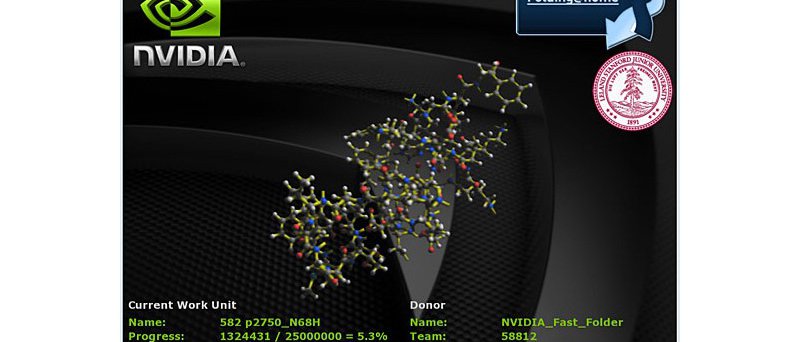 Folding@home na GeForce GTX 480