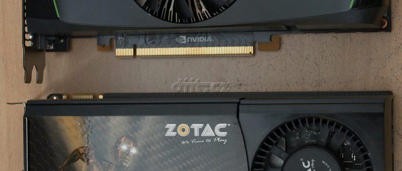 GeForce GTX 460: referenční + Zotac