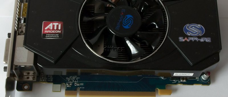 Radeon HD 5770 vs GeForce GTS 450: Sapphire HD 5770 FleX