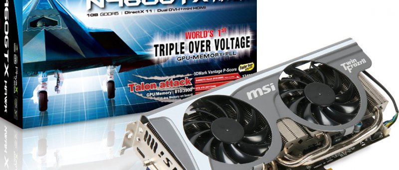 MSI GeForce GTX 460 HAWK Talon Attack