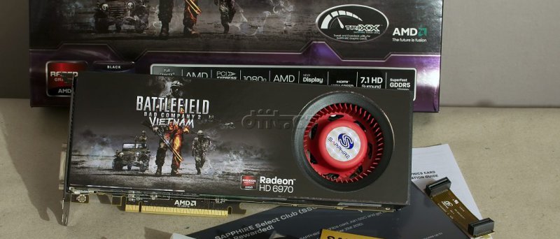 Radeon HD 6970: kompletní balení Sapphire