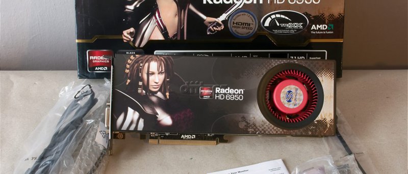 Radeon HD 6950: balení Sapphire