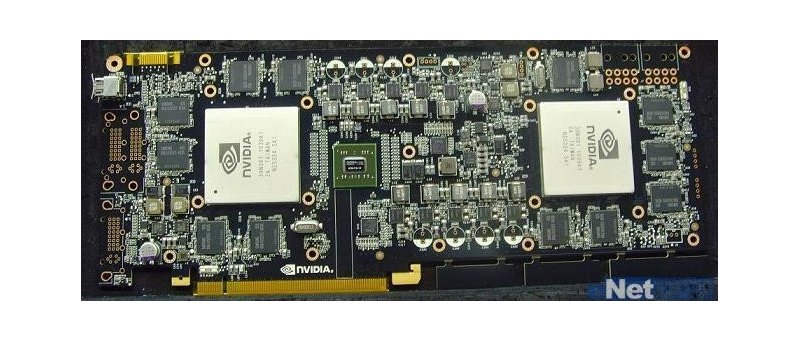 údajná GeForce GTX 590