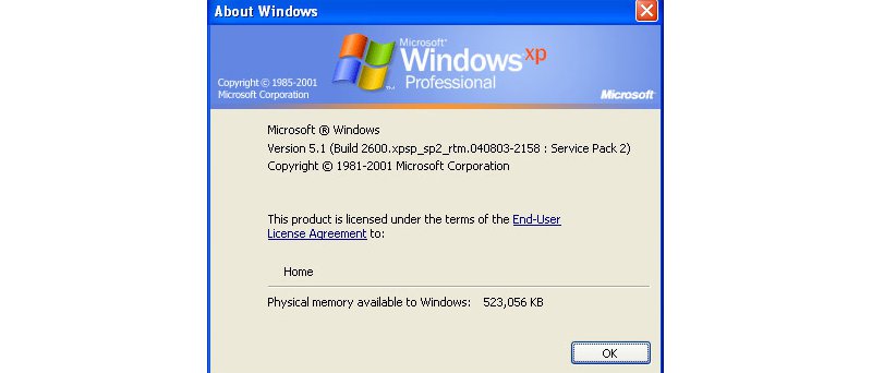 About Windows XP SP2