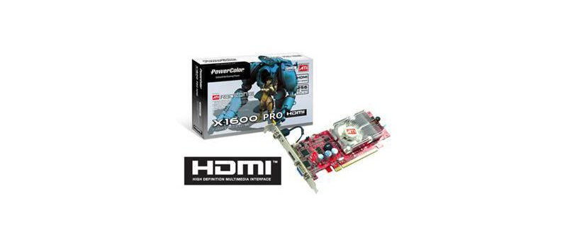 PowerColor Radeon X1600 PRO s HDMI