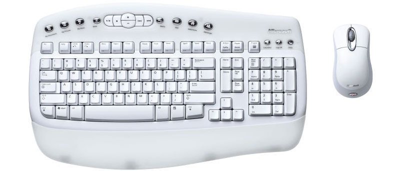 Microsoft Wireless Optical Desktop Ice