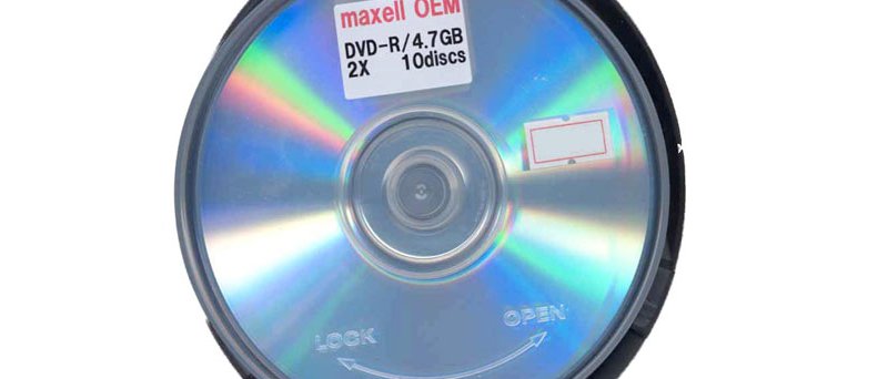 Falešná Maxell DVD-R média