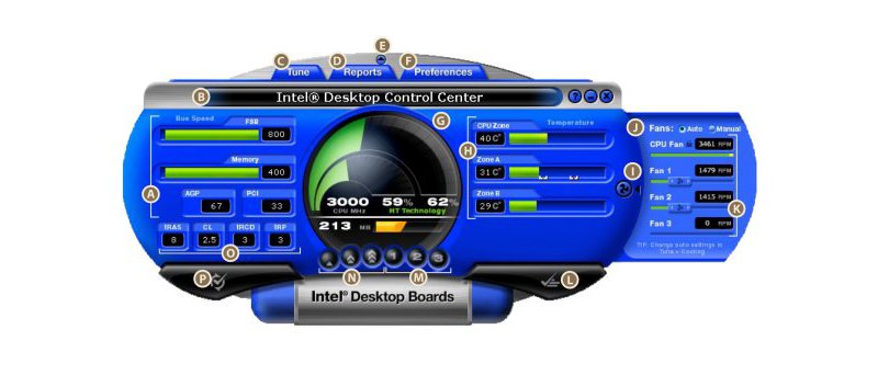 Intel Desktop Control Center