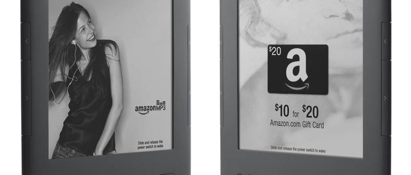 Amazon Kindle s nabídkami slev