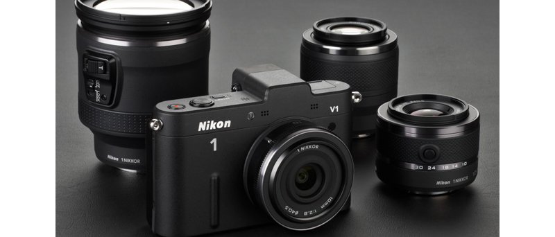 Nikon 1 V1 s objektivy
