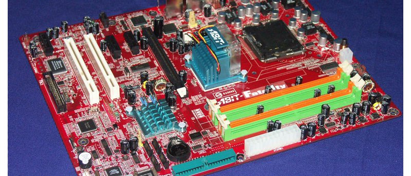 Abit Fatal1ty motherboard - prototyp