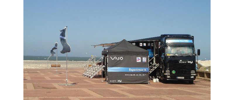 Sony Intel VAIO Tour truck