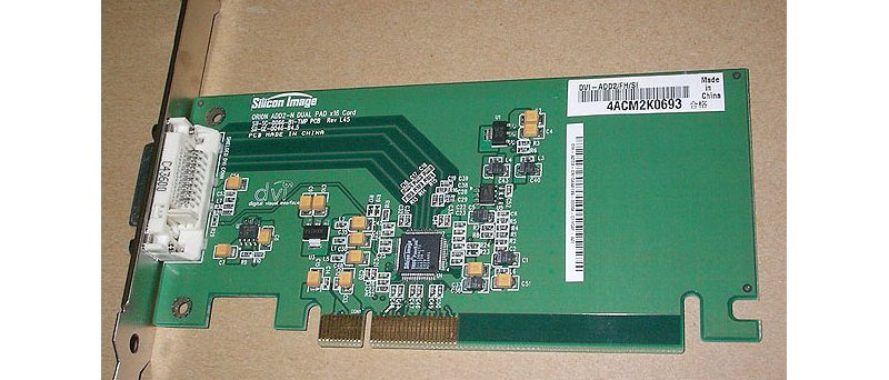 ASUS DVI-ADD2 PCI Express ×16 karta