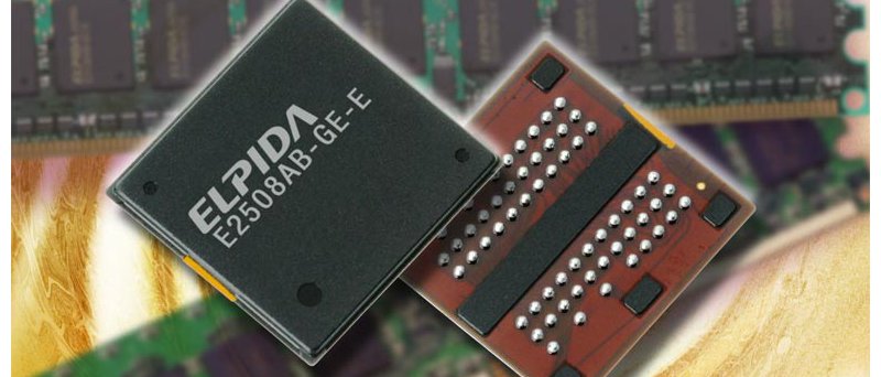 Elpida DDR2-800 čipy