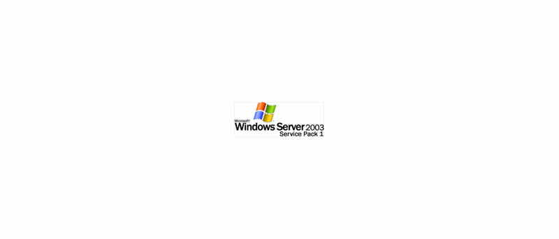 Windows Server 2003 SP1 logo