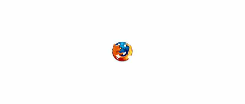 Děravý Firefox logo