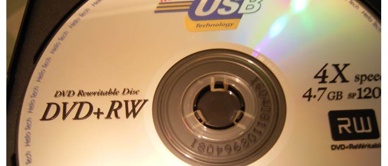 DVD+R média s USB No Worries!