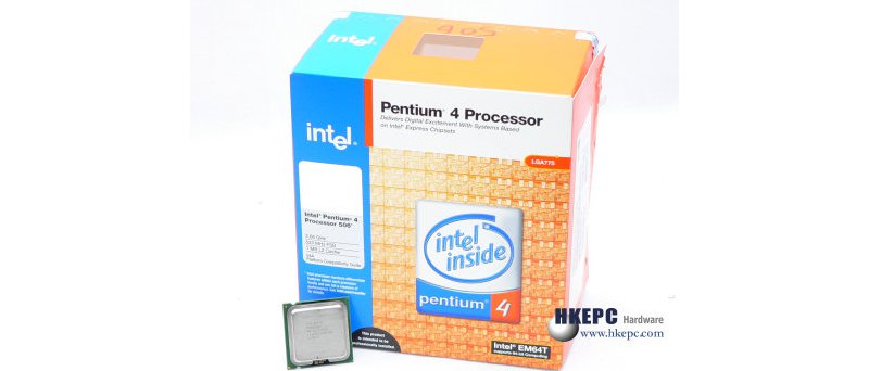 Pentium 4 506 - krabicové balení (BOX)