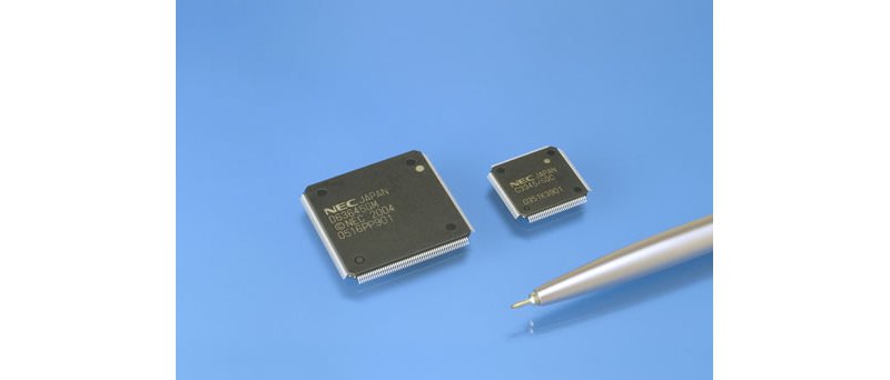 Čipy NEC LSI microPC3345 a microPD63645