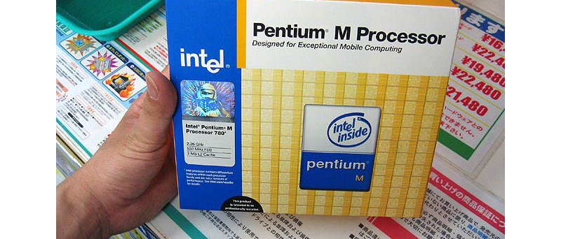 Pentium M 780 - originální balení