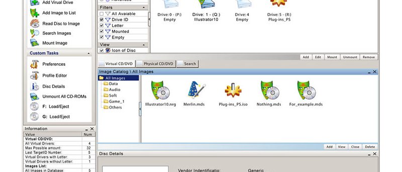 Náhled Daemon Tools Pro