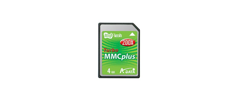 A-Data 4GB Turbo MMCplus karta 200×