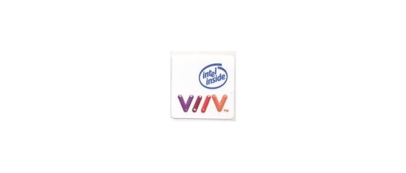 Intel Inside VIIV logo barevné vyfocené