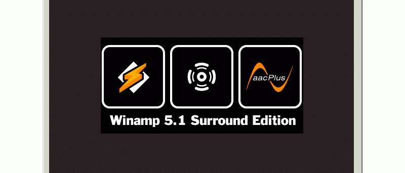 WinAmp 5.1 surround edition logo