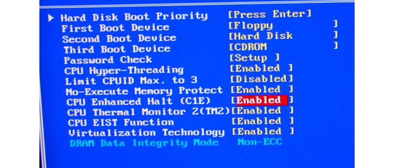 Podpora Virtualization Technology v BIOSu F7 desky GA-8I955X Roy