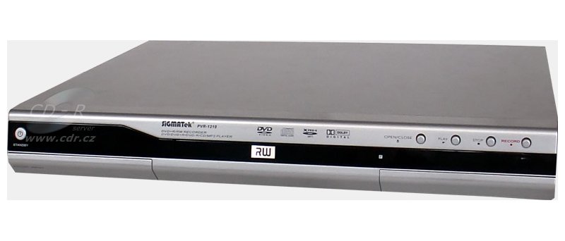 Stolní DVD+R/RW rekordér SiGMATek PVR-1210